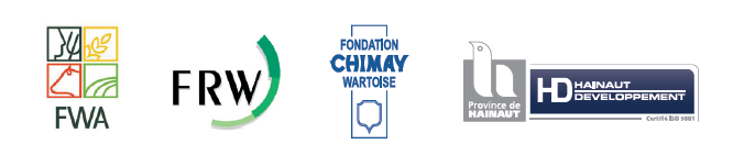 La Fédération Wallonne de l’Agriculture, la Fondation Rurale de Wallonie ; la Fondation Chimay Wartoise et Hainaut Développement
