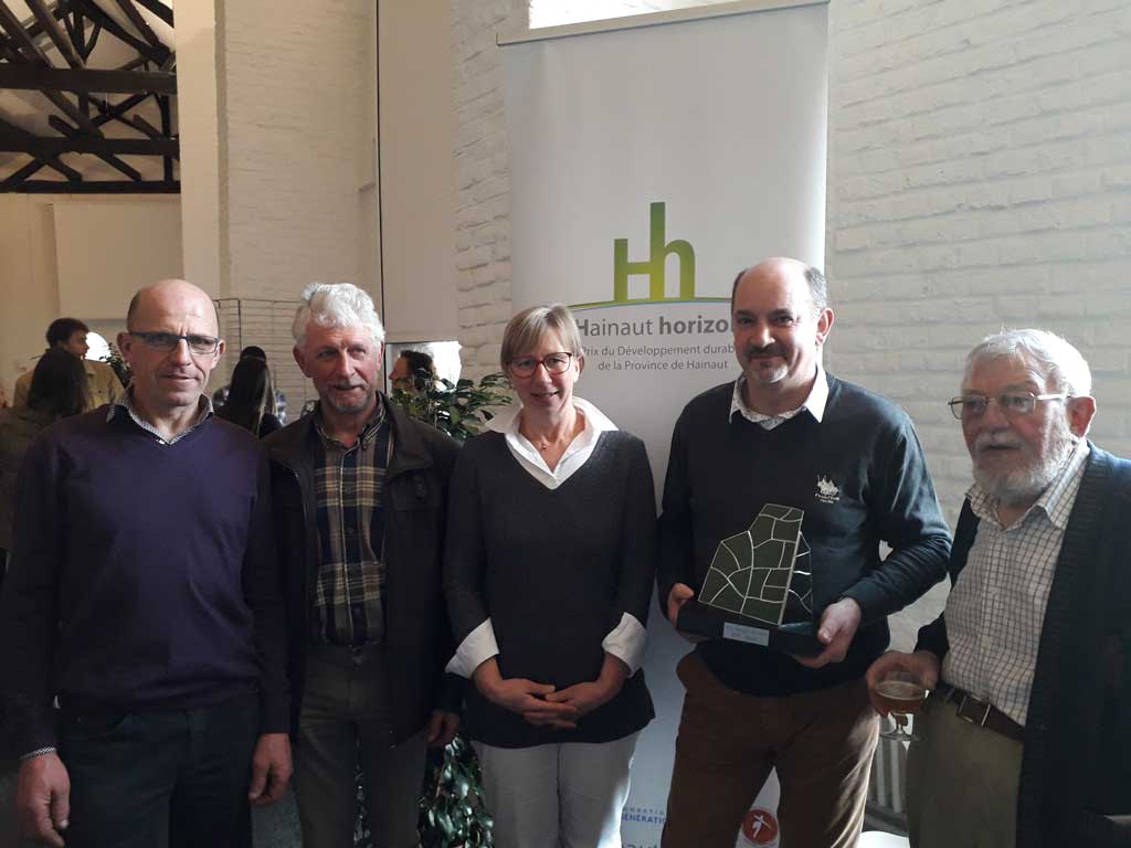 Coprosain, Lauréat du prix Hainaut Horizons