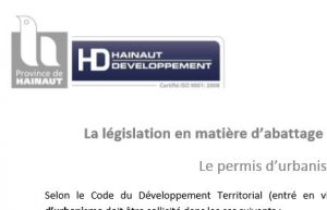 La législation en matière d'abattage d'arbres ou de haies