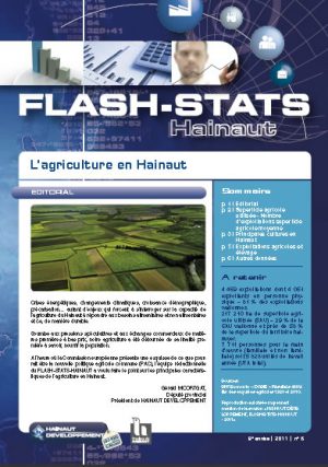 Flash-stats-Hainaut 2011/03  -  L'agriculture en Hainaut