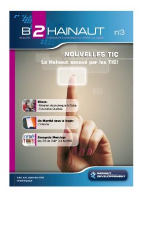 B2Hainaut n° 3 - Le Hainaut secoué par les TIC