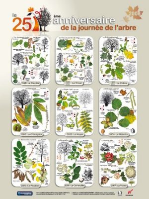 2008 - 25e anniversaire de la Journée de l'Arbre (2 posters) – Image 2