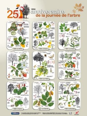 2008 - 25e anniversaire de la Journée de l'Arbre (2 posters)