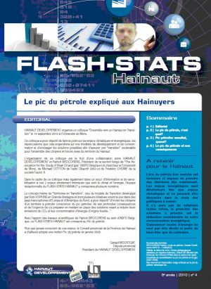 Flash-stats-Hainaut 2010/04 - Le pic du pétrole expliqué aux Hainuyers