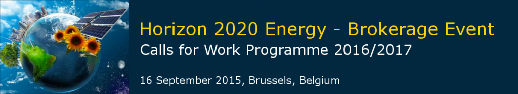 Horizon 2020 Energy - Rencontres B2B