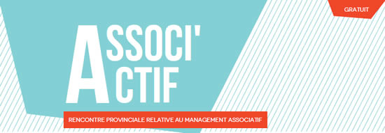Associ'Actif - Rencontre provinciale relative au management associatif