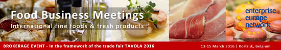 Food Business Meetings - Rendez-vous d'affaires