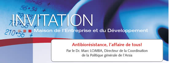 Conférence - Antibiorésistance, l’affaire de tous!