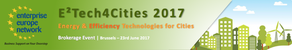 E²TECH4CITIES - Rencontres B2B - Bruxelles le 23 juin 2016