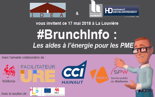 #BrunchInfo: Les aides à l'énergie pour les PME