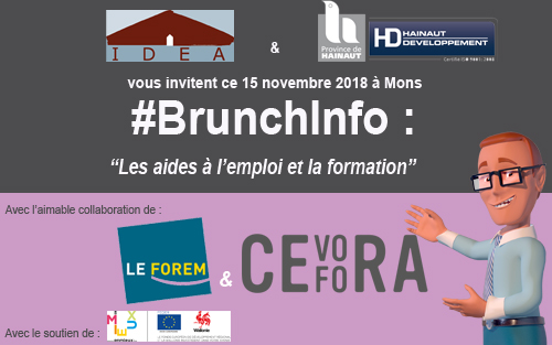 #BrunchInfo: Les aides à l'emploi et à la formation