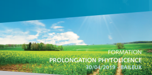 formation est agréée pour la prolongation de votre phytolicence.