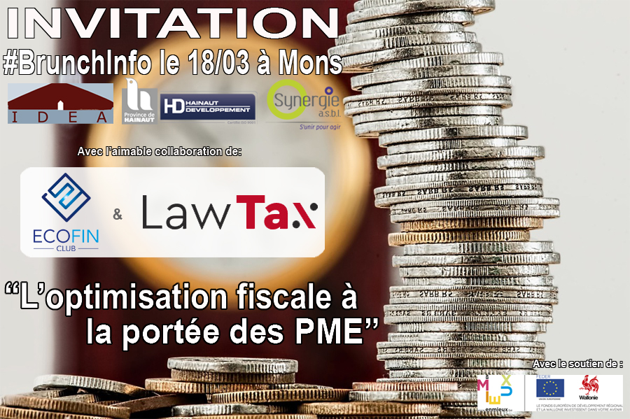 BrunchInfo "L'optimisation fiscale à la portée des PME"