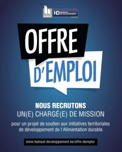 Offre d'emploi AGRO