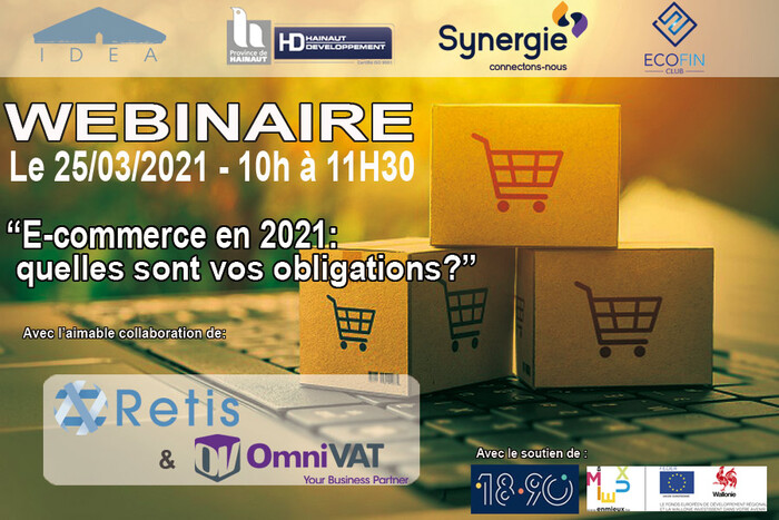 Webinaire - "E-commerce en 2021: quelles sont vos obligations?"