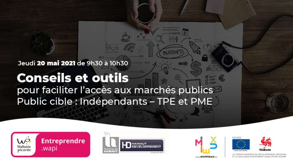 Webinaire sur "Les marchés publics: vecteur de croissance pour les TPE et PME"