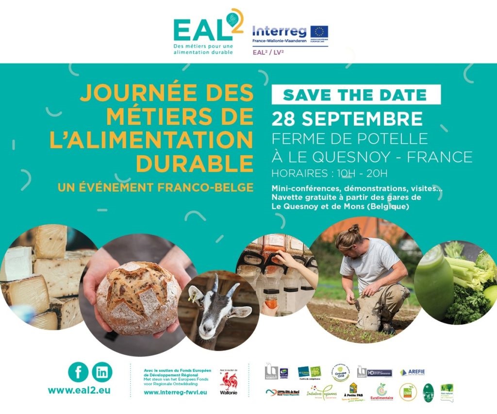 Journée des métiers de l'alimentation durable - Un événement franco-belge avec les acteurs de l'alimentation durable