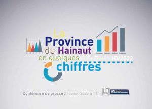 La province du Hainaut en quelques chiffres 2022