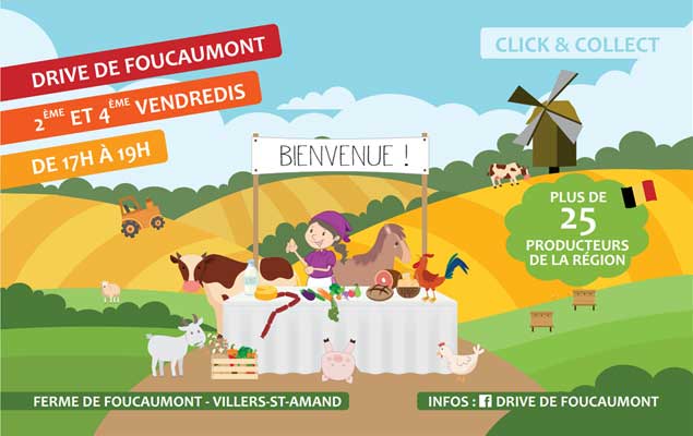 Marché de Foucaumont avec possibilité de pré commande