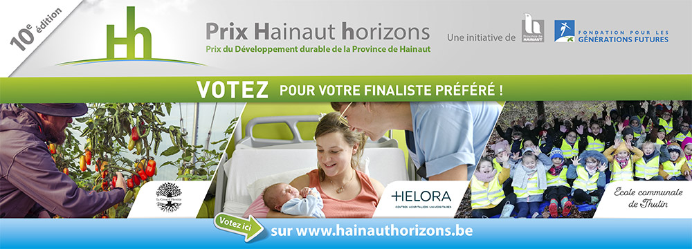 Prix Hainaut horizons, vote du public.