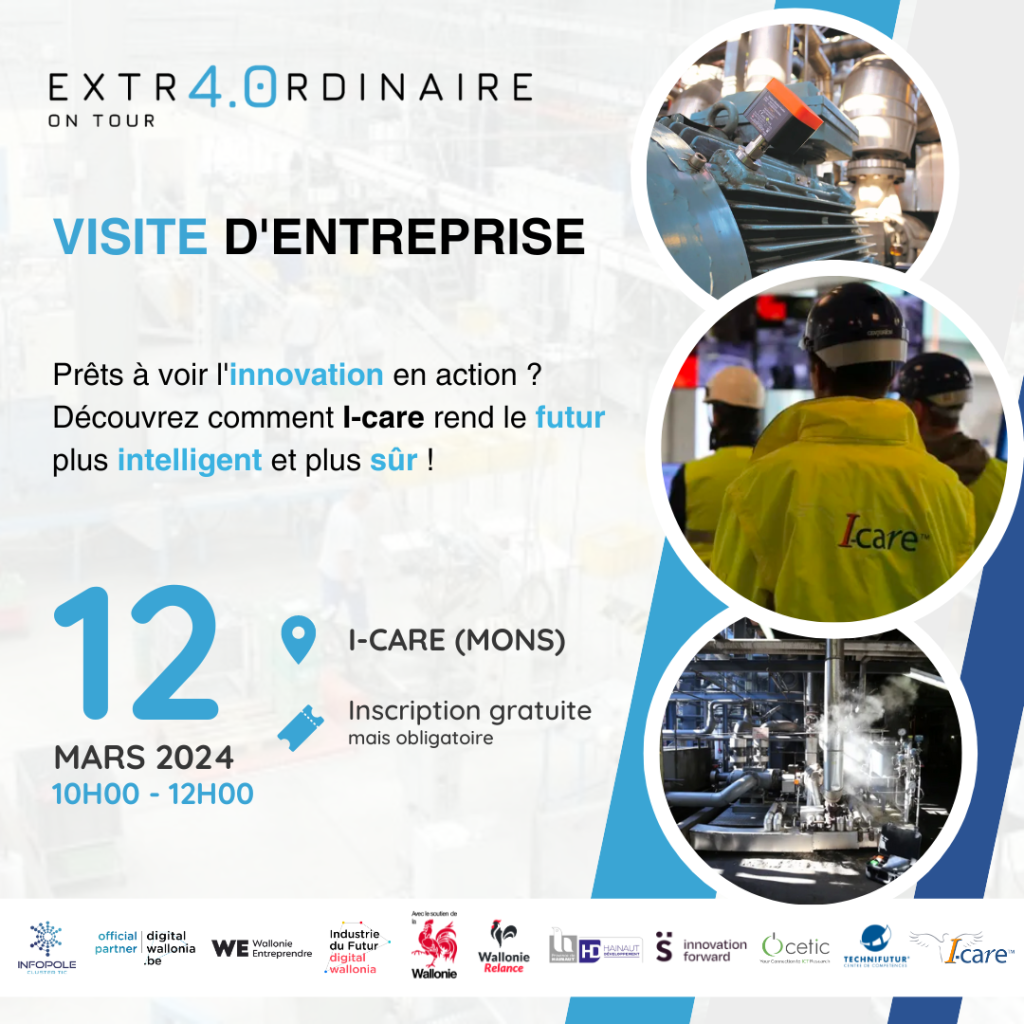 Visite de l’entreprise I-CARE Mons