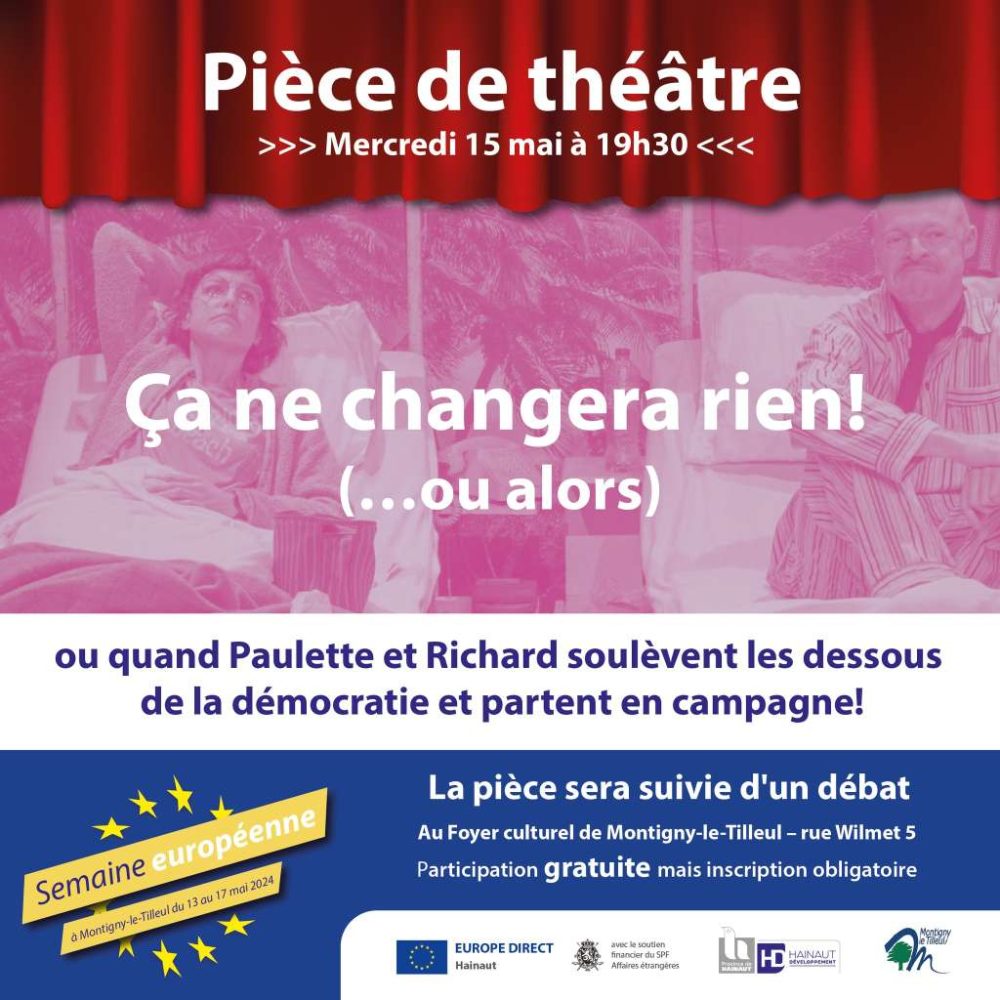 Pièce de théâtre : ”Ça ne changera rien ! (…ou alors)"