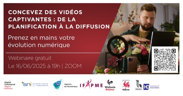 Webinaire «Concevez des vidéos captivantes : de la planification à la diffusion»