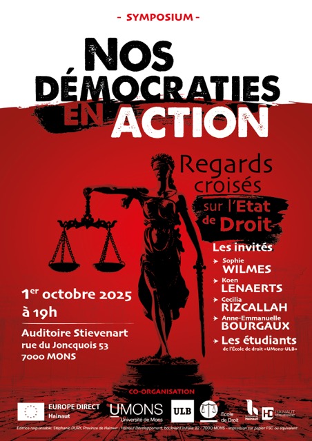 Symposium " Nos démocraties en action"