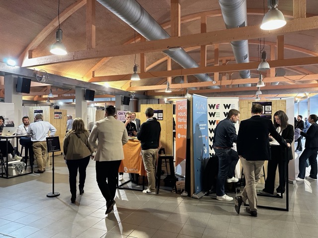 Stand Hainaut Développement au Salon de l’Entrepreneuriat à Charleroi