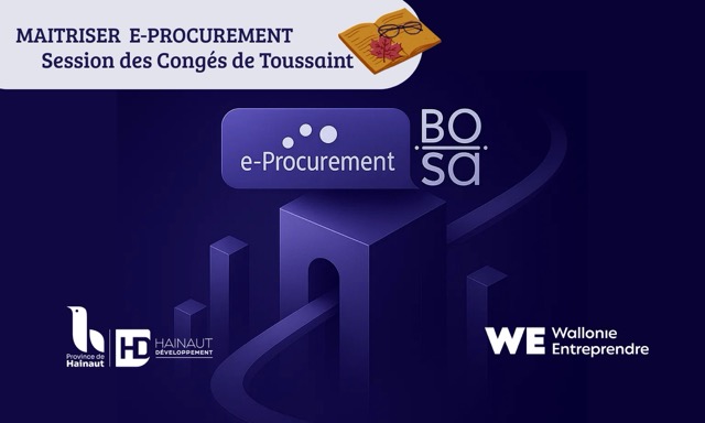 Maitriser la plateforme eProcurement – Session congés de Toussaint
