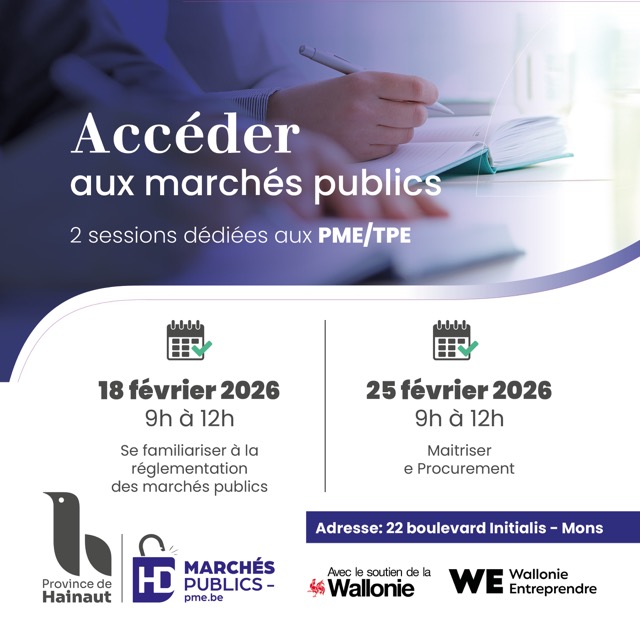 Se familiariser à la réglementation des marchés publics – session de février