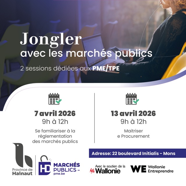 Se familiariser à la réglementation des marchés publics – session d’avril