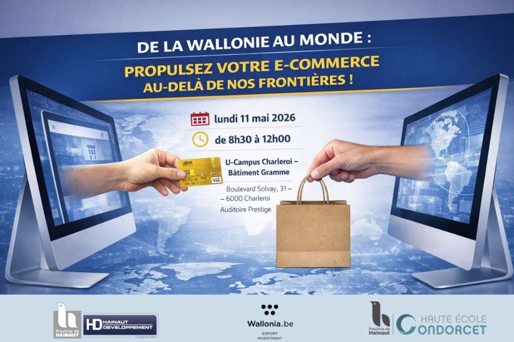 De la Wallonie au Monde : propulsez votre e-commerce au-delà de nos frontières !