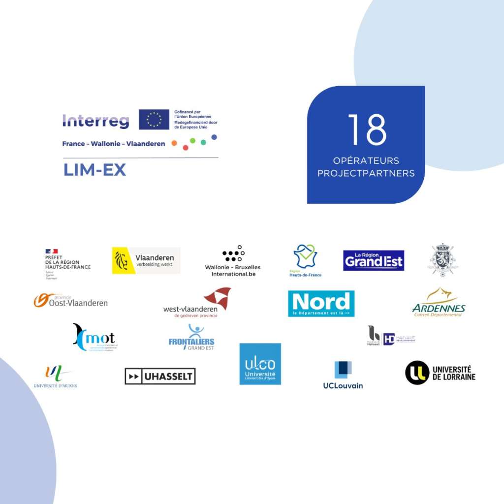 18 opérateurs du projet interreg LIM-EX