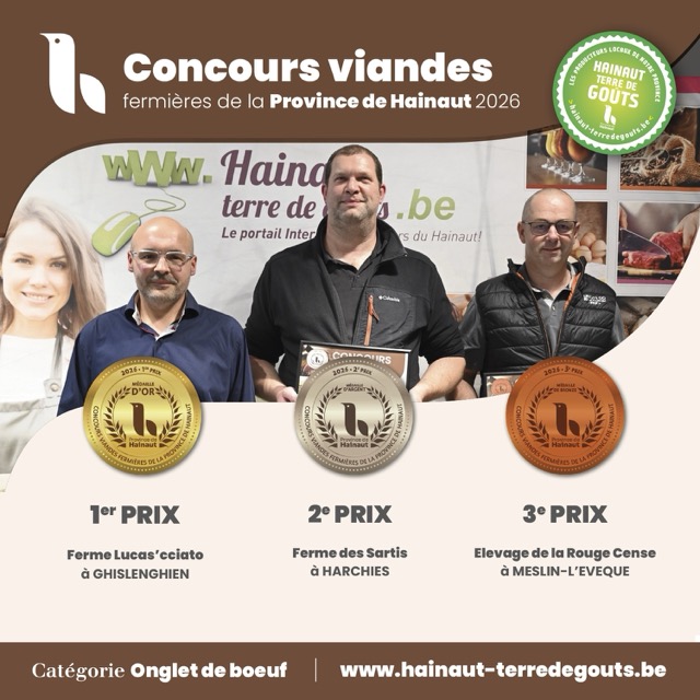 Gagnats Concours viande Bovine