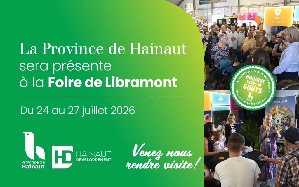 La Province de Hainaut présente à la Foire agricole de Libramont