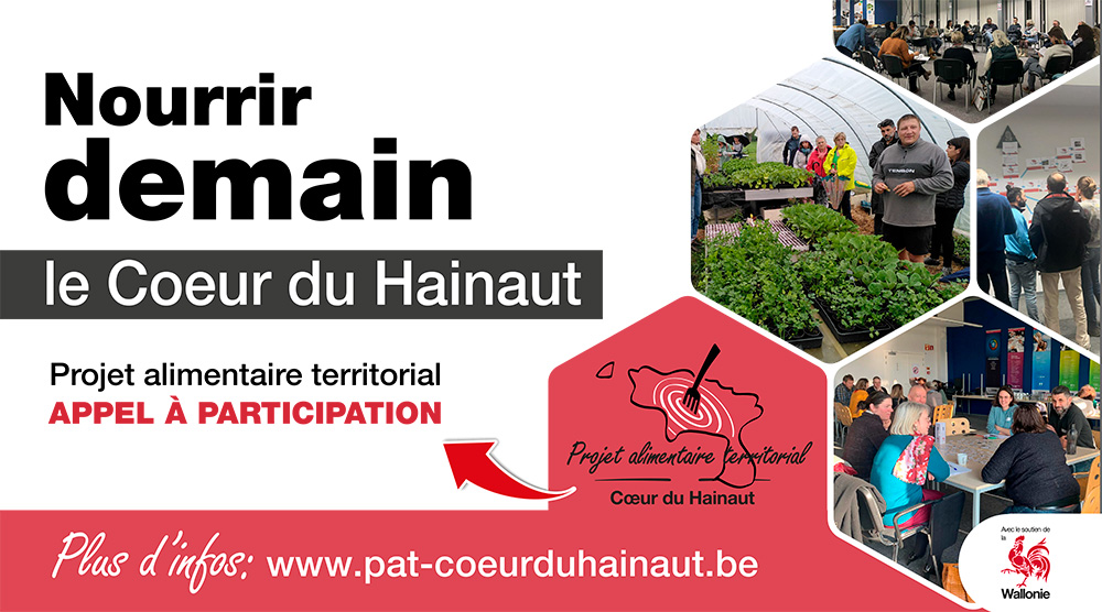 appel Appel à participation : contribuez au Projet Alimentaire Territorial du Coeur du Hainaut, en rejoignant son Conseil !