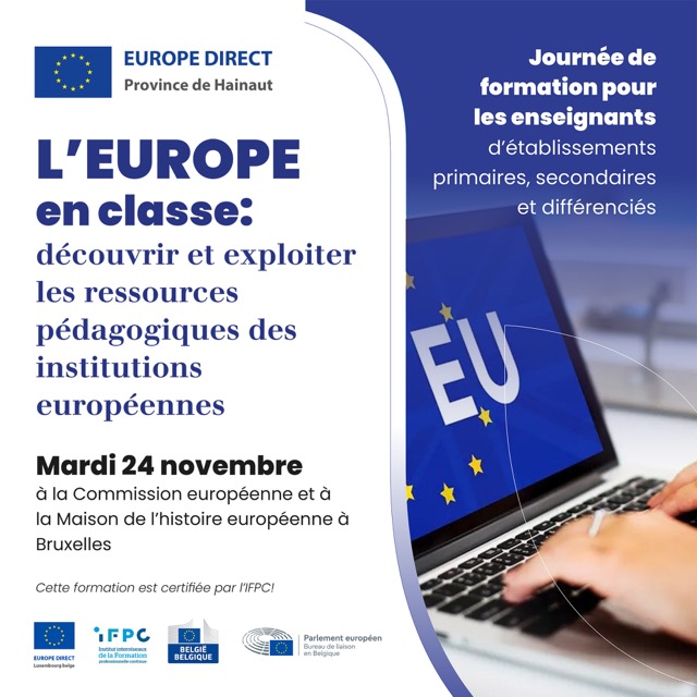 L'Europe en classe : formation pour les enseignants