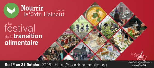 Festival Nourrir le Coeur du Hainaut Festival Nourrir le Coeur du Hainaut 2026