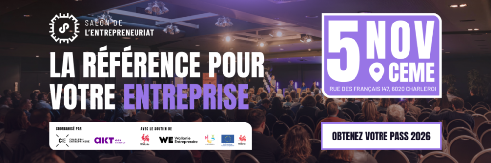 Hainaut Développement sera au Salon de l'entreprenariat 2026