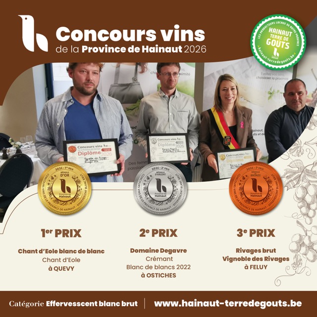 Vin_2026-effervesent Résultats du concours des vins du Hainaut 2026 – catégorie effervescent blanc brut